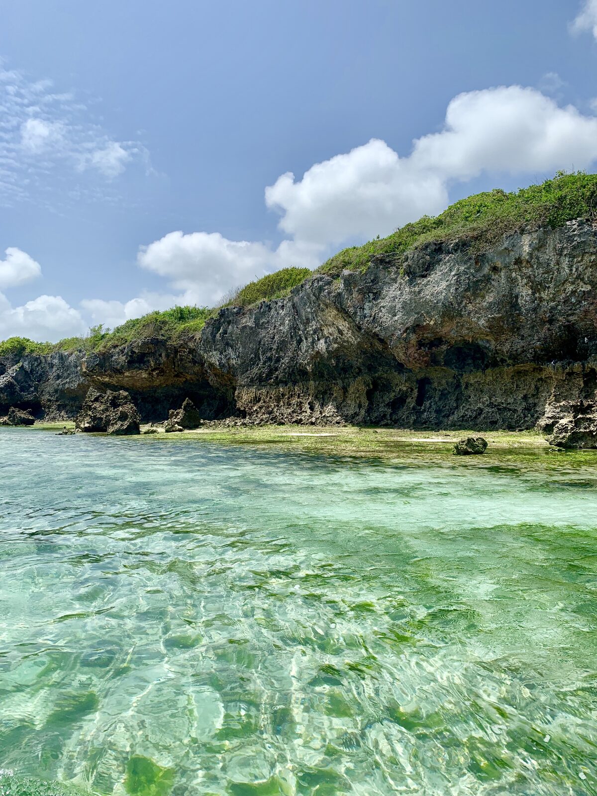 Indian Ocean tide pools