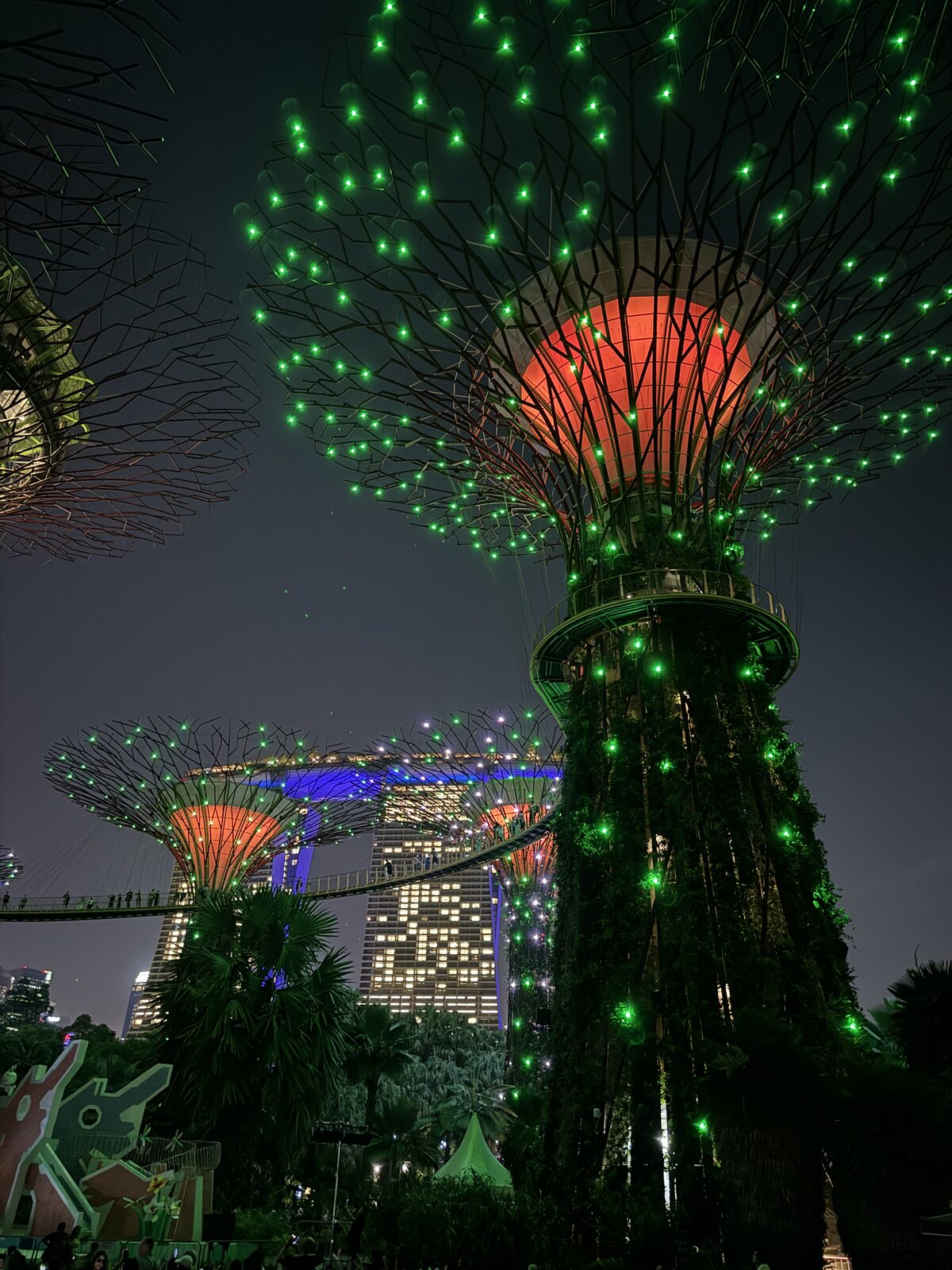 Singapore river and skyline