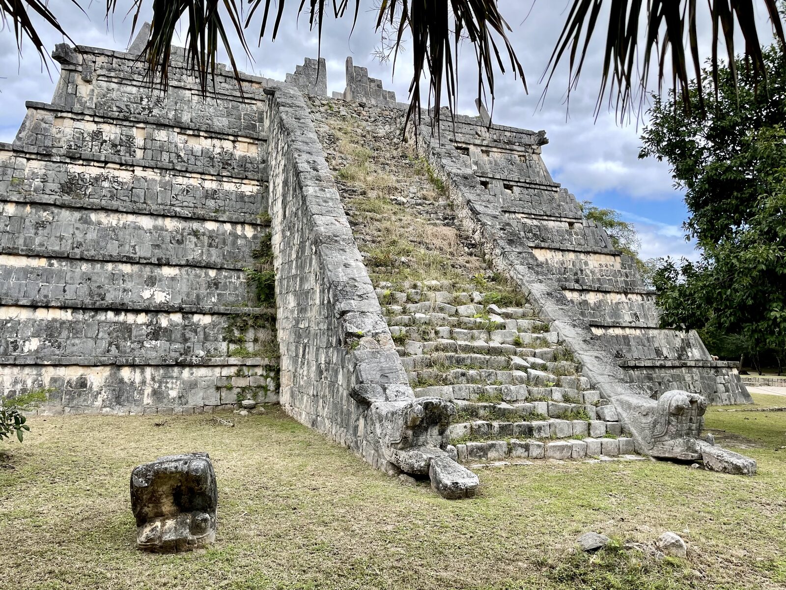 Architectural detail of a Tulum villa